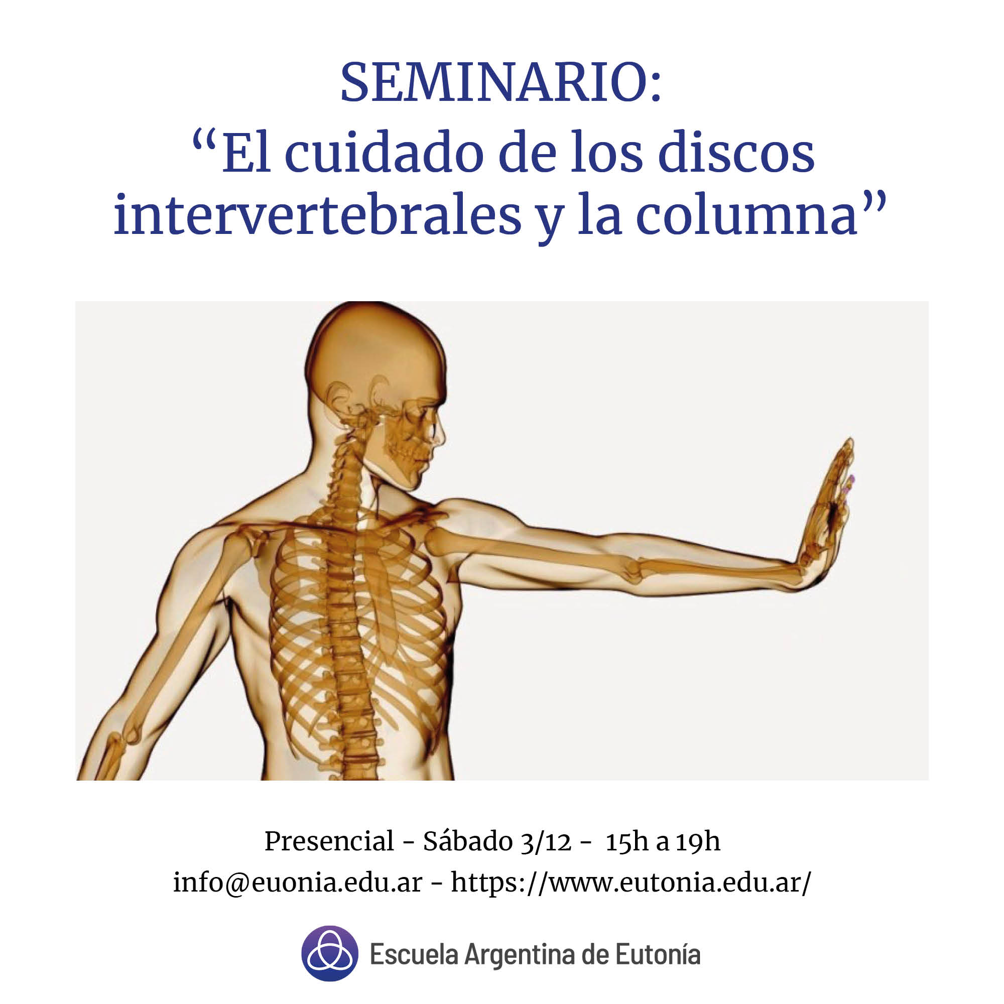 El cuidado de los discos intervertebrales y la columna